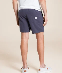 Bottoms|Shorts | Rhythm Jam Linen Short Navy