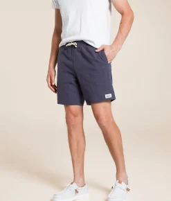 Bottoms|Shorts | Rhythm Jam Linen Short Navy