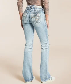 Jeans|Bottoms | Rock Revival Janit Mid-Rise Boot Stretch Jean Janit MB204