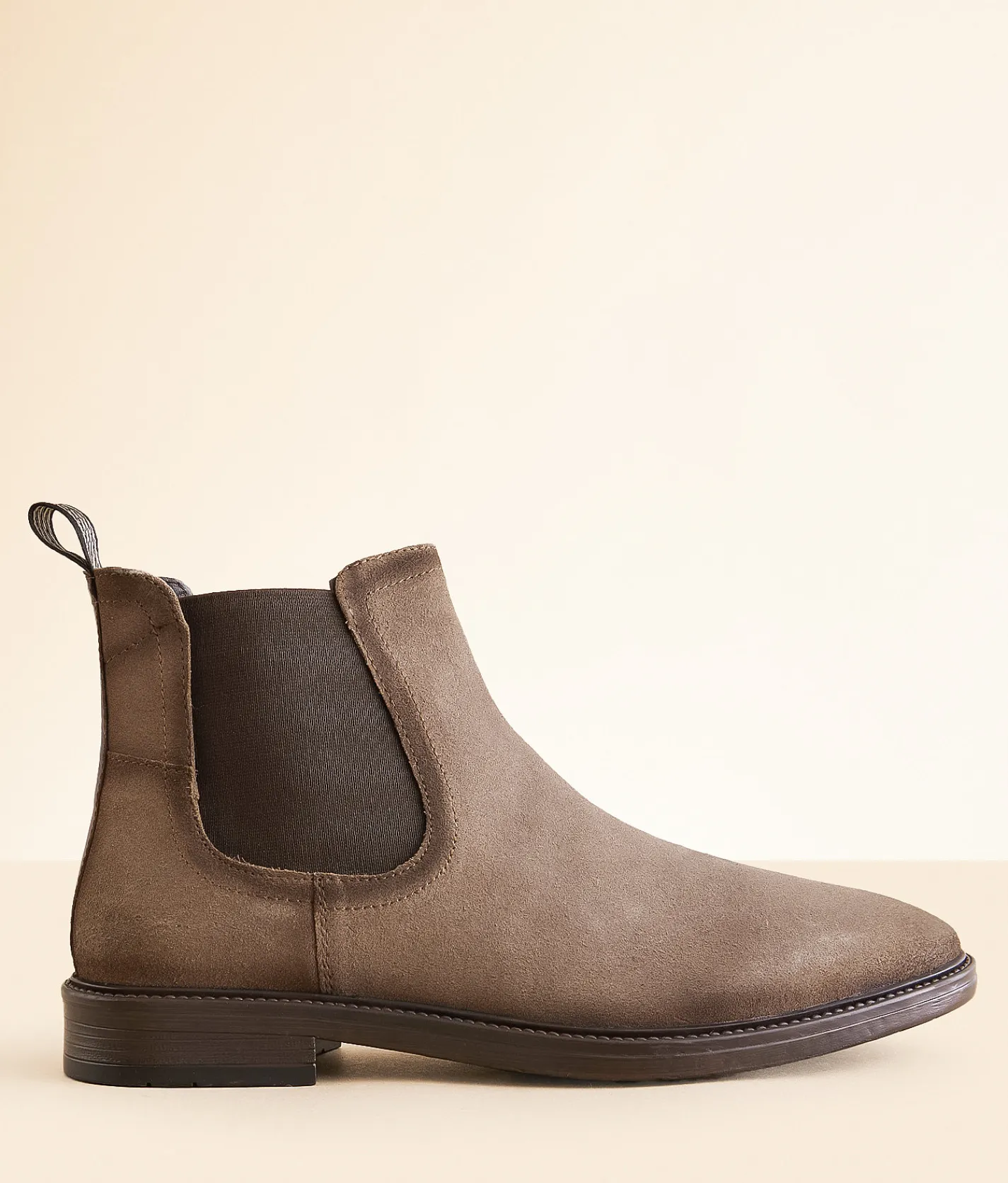 Roan by Bed Stu Jardeen Leather Chelsea Boot Taupe MPD Clearance