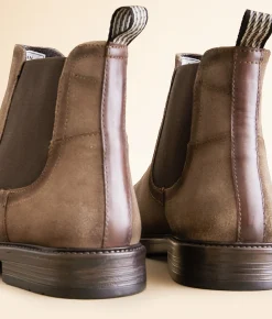 Roan by Bed Stu Jardeen Leather Chelsea Boot Taupe MPD Clearance