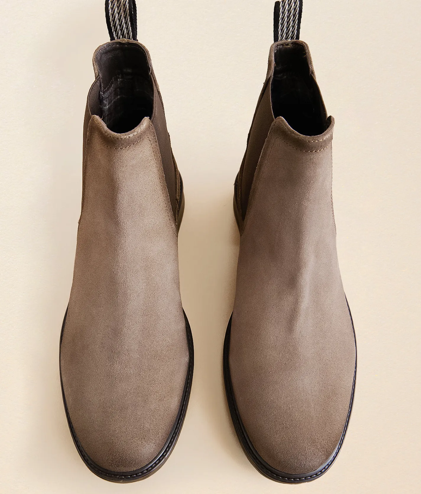 Roan by Bed Stu Jardeen Leather Chelsea Boot Taupe MPD Clearance