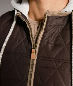Outpost Makers Hooded Vest Java Sale