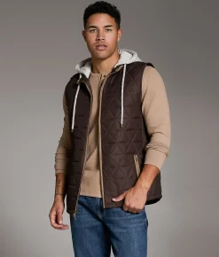Outpost Makers Hooded Vest Java Sale