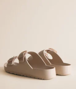 Mia Jazy Double Strap al Sand Discount