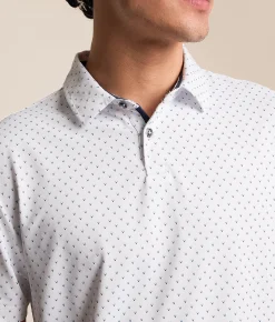 Tops | J.B. Holt Arrow Performance Polo White