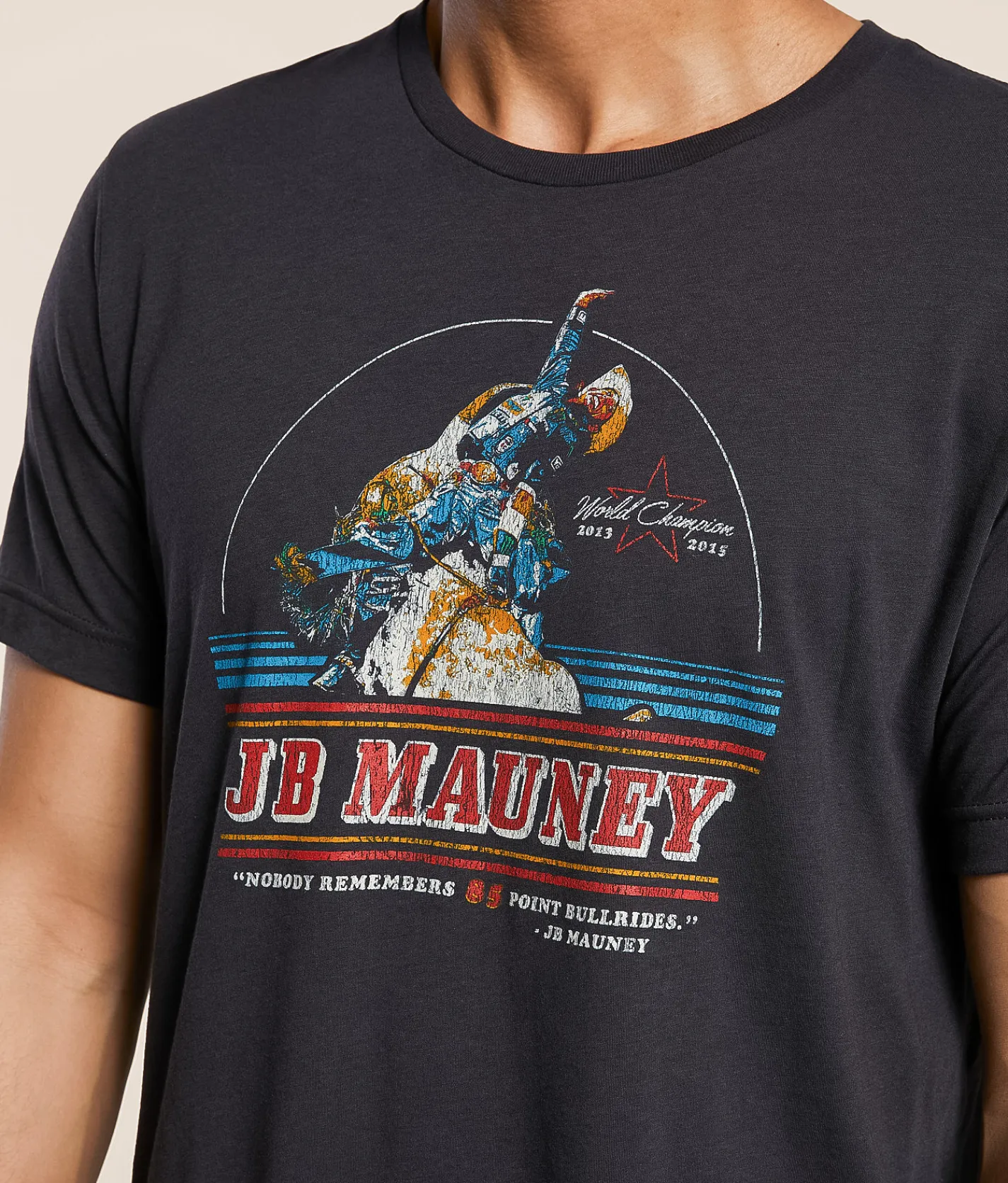 Rodeo Time JB Mauney 85 T-Shirt Black Outlet