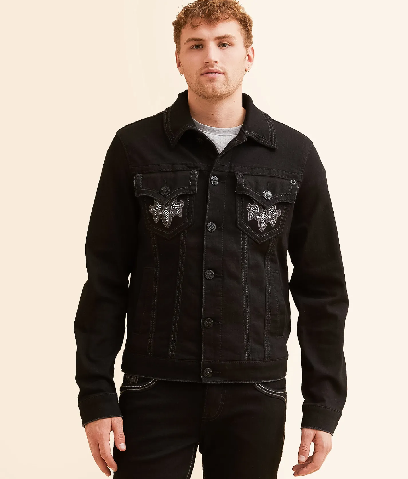 Coats & Jackets | Rock Revival Jegor Denim Stretch Jacket Jegor 210