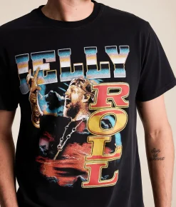 Life Clothing Jelly Roll Band T-Shirt Black Best