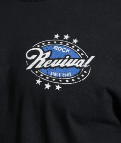 Rock Revival Jeremiah T-Shirt Black Outlet