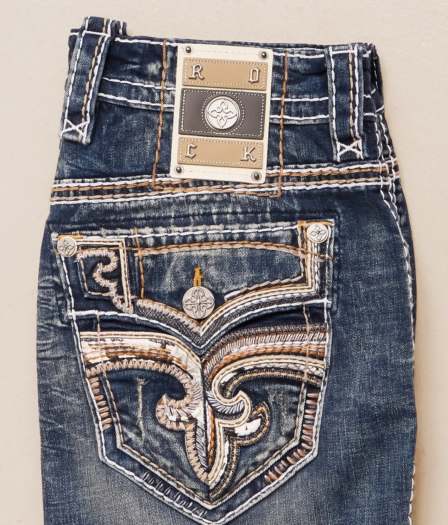 Rock Revival Jerome Stretch Short Jerome H204 Discount