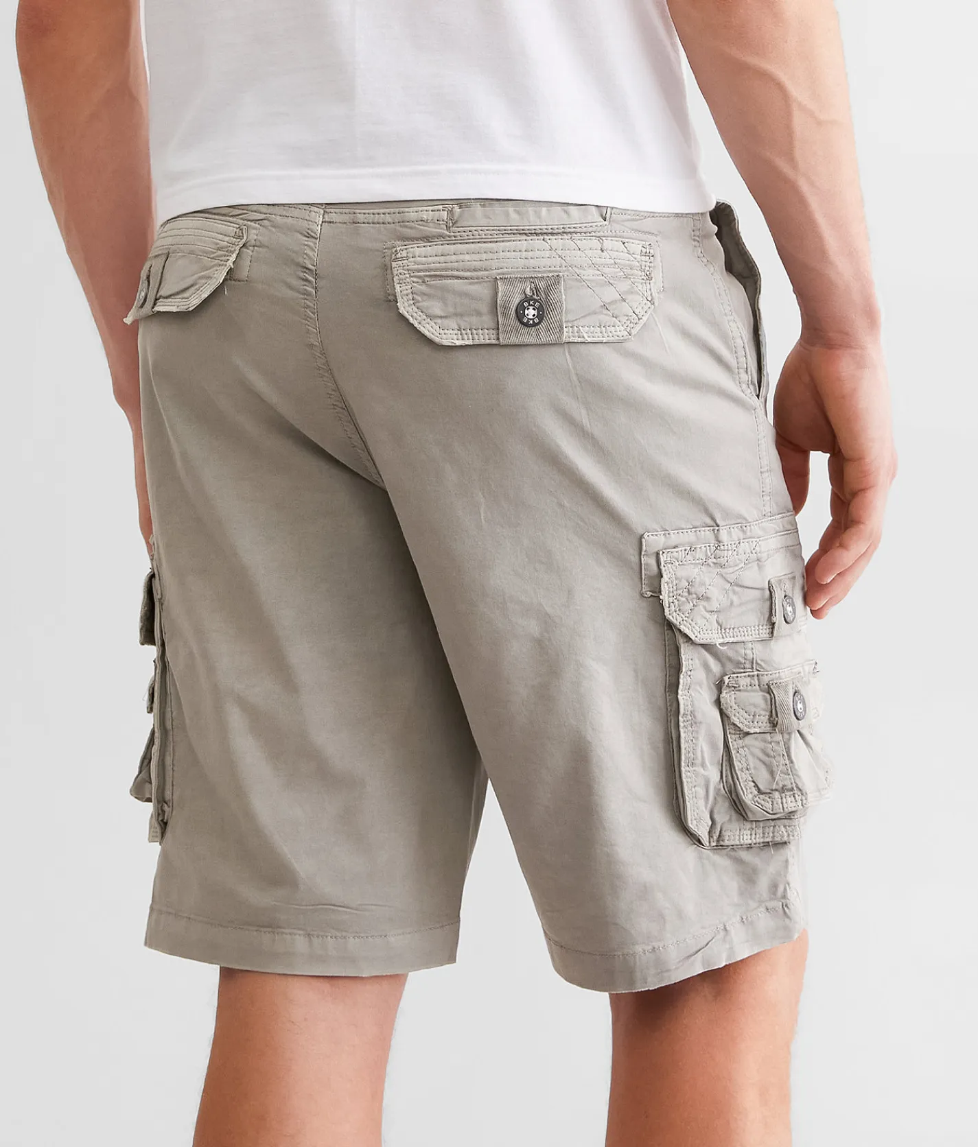 Bottoms|Shorts | BKE Jerry Cargo Stretch Short Grey