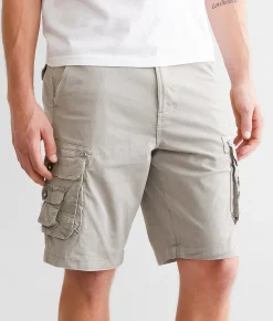 Bottoms|Shorts | BKE Jerry Cargo Stretch Short Grey