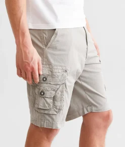 Bottoms|Shorts | BKE Jerry Cargo Stretch Short Grey