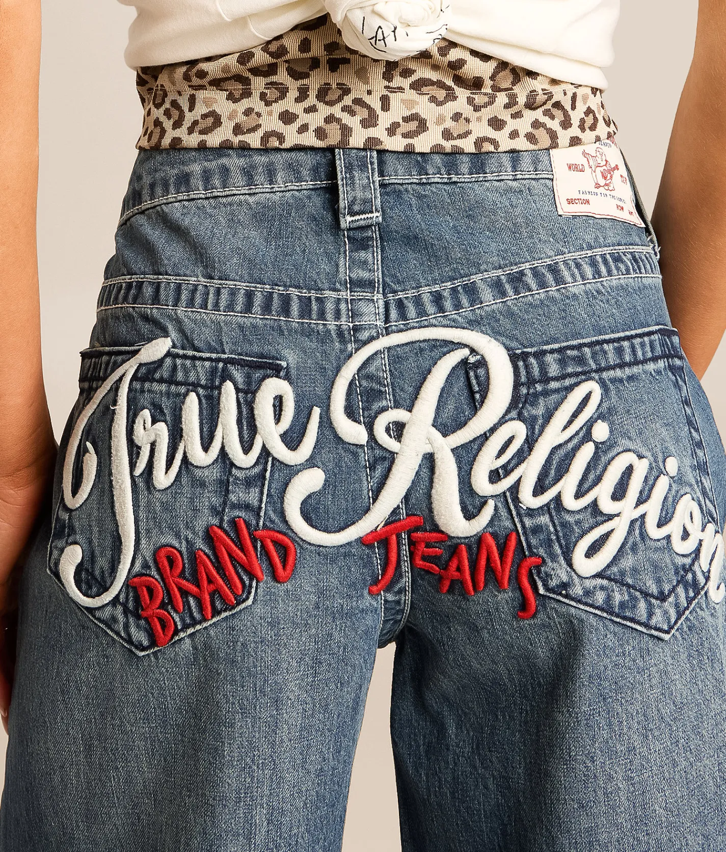 Jeans | True Religion Jessi Super Baggy Jean Ocean Voyage