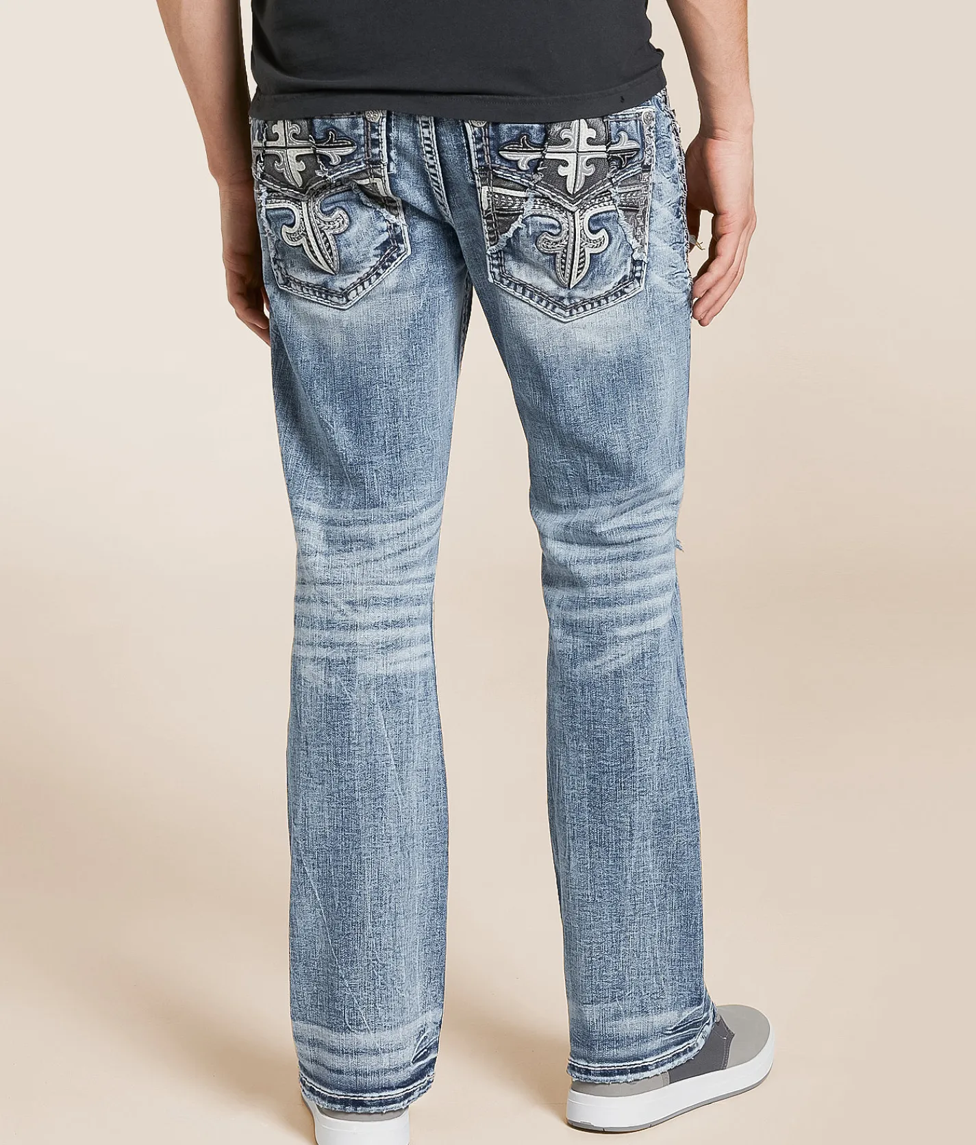 Rock Revival Jethro Slim Boot Stretch Jean Jethro SB202 Clearance