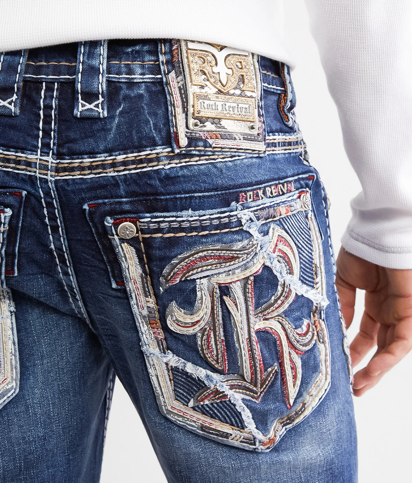Sale Jeans|Jeans | Rock Revival Jeth Slim Boot Stretch Jean Jeth SB202