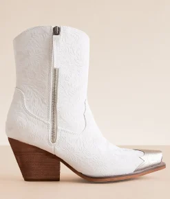 Shoes | Very G Jimi Western Boot White