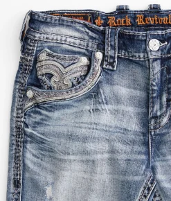 Rock Revival Jeans|Bottoms | Rock Revival Jimmie Straight Stretch Jean Jimmie J201