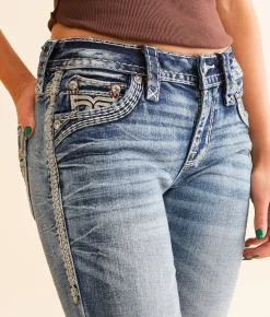 Bottoms | Rock Revival Jiselle Low Rise Boot Stretch Jean Jiselle B226