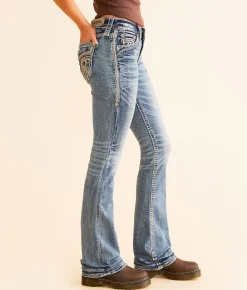 Rock Revival Jiselle Low Rise Boot Stretch Jean Jiselle B226 Outlet