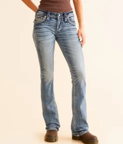 Rock Revival Jiselle Low Rise Boot Stretch Jean Jiselle B226 Outlet