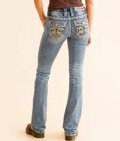 Rock Revival Jiselle Low Rise Boot Stretch Jean Jiselle B226 Outlet