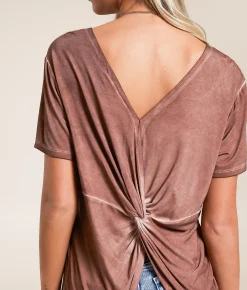 White Crow Joan Sleek Top Whipped Mocha Clearance