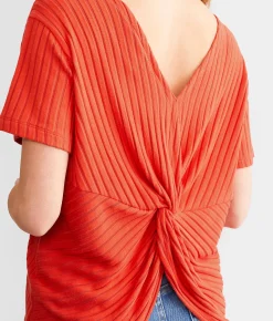 Tops | White Crow Joan Soft Rib Top Tango