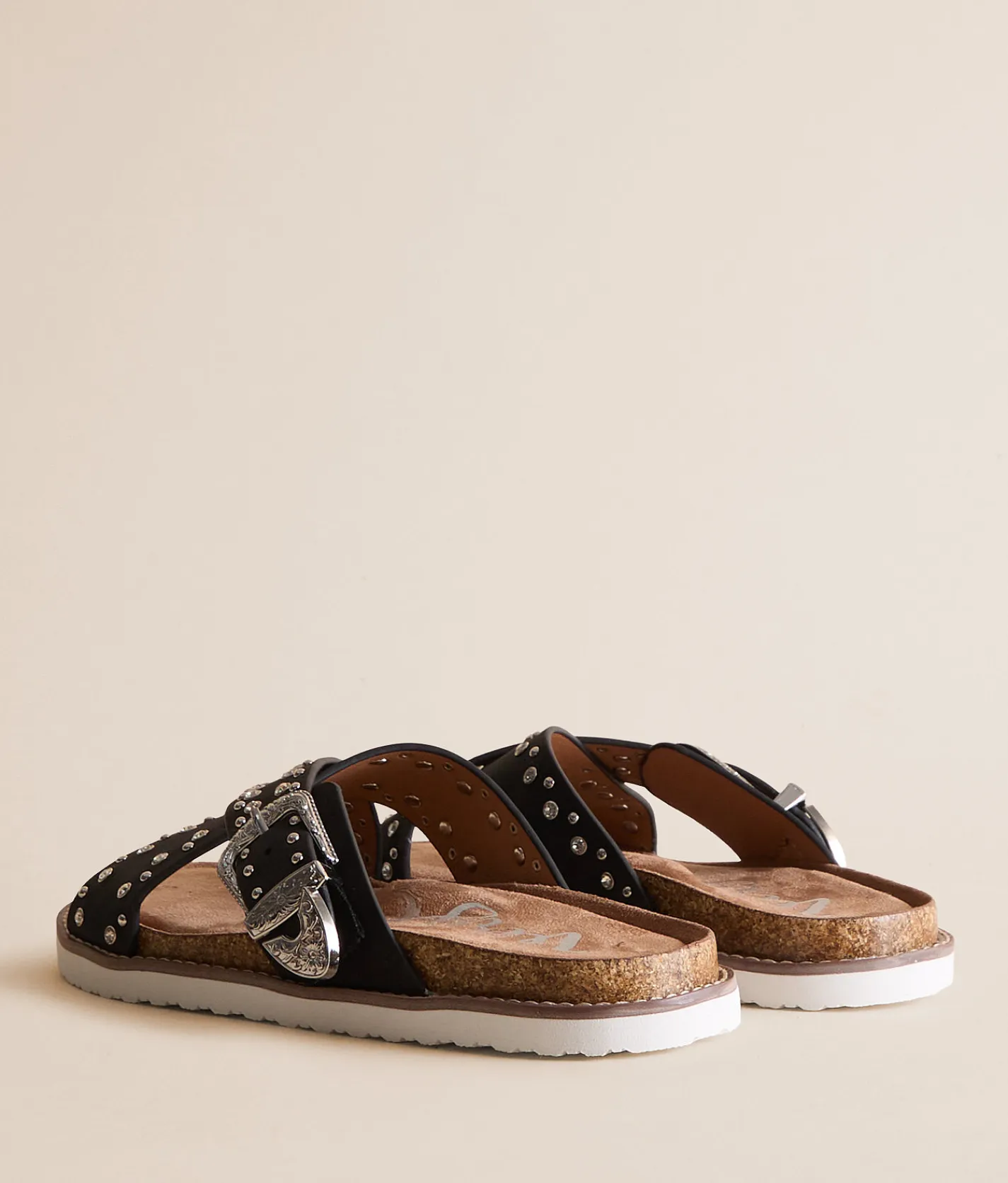 Very G Jocilyn Western Glitz Sandal Taupe Outlet