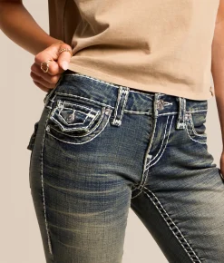 True Religion Joey Flare Stretch Jean Dandelion Fade Hot