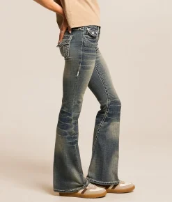 True Religion Joey Flare Stretch Jean Dandelion Fade Hot