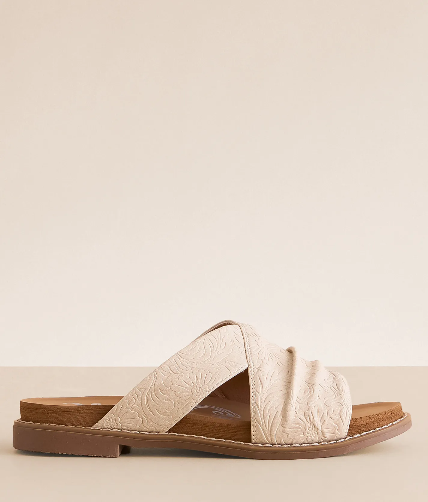 Very G Jolene Tooled Sandal Cream