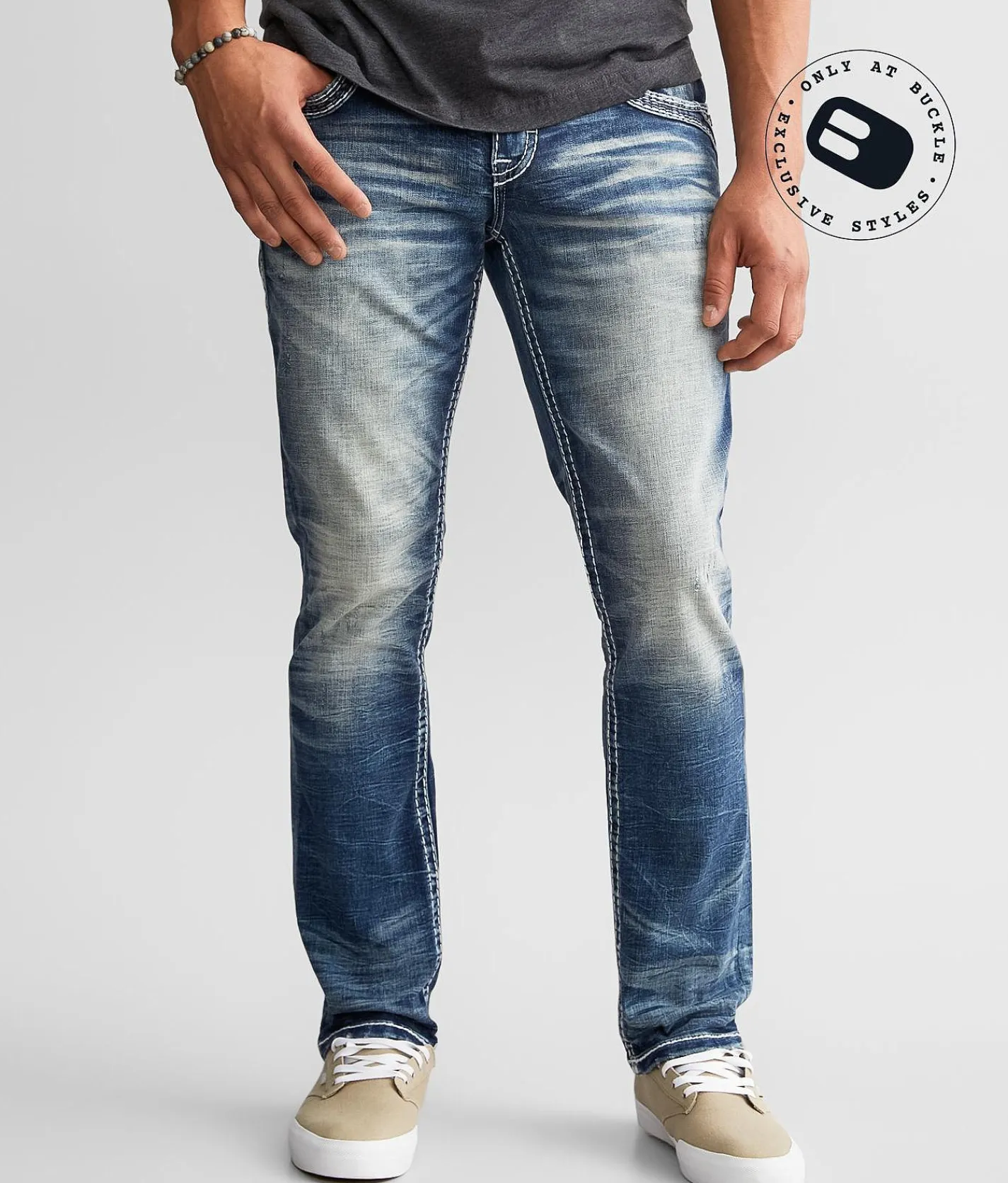 Rock Revival Jeans|Bottoms | Rock Revival Jonathan Slim Straight Stretch Jean Jonathan SJ204