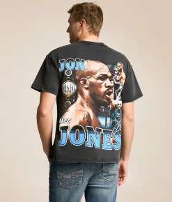 ID Supply Co. Jones Bones T-Shirt Washed Black Outlet