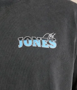 ID Supply Co. Jones Bones T-Shirt Washed Black Outlet