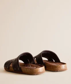 Very G Jordyn Tooled Sandal Chocolate
