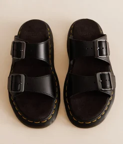 Dr. Martens Josef Analine Leather Sandal Black Hot
