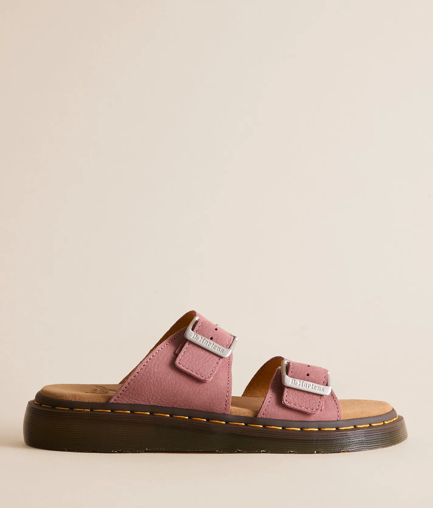 Dr. Martens Josef Suede Sandal Dusty Rose