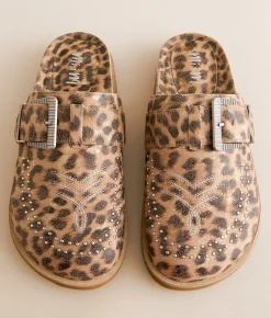 Shoes | Mi.iM Josephine Studded Clog Leopard