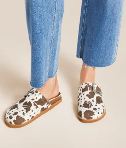 Shoes | Mi.iM Josephine Studded Clog Cow Brown