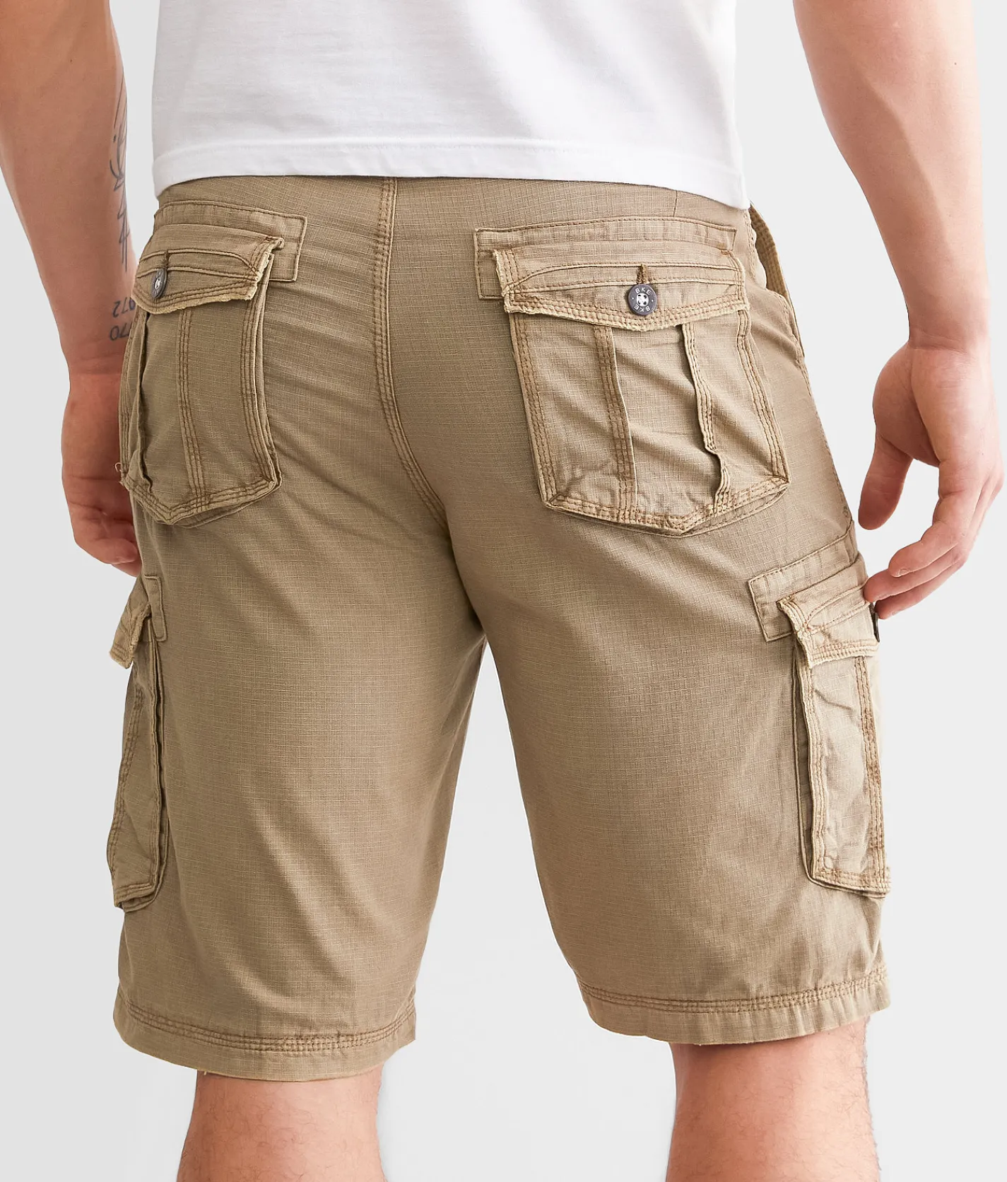 Bottoms|Shorts | BKE Josiah Cargo Short Vintage Khaki