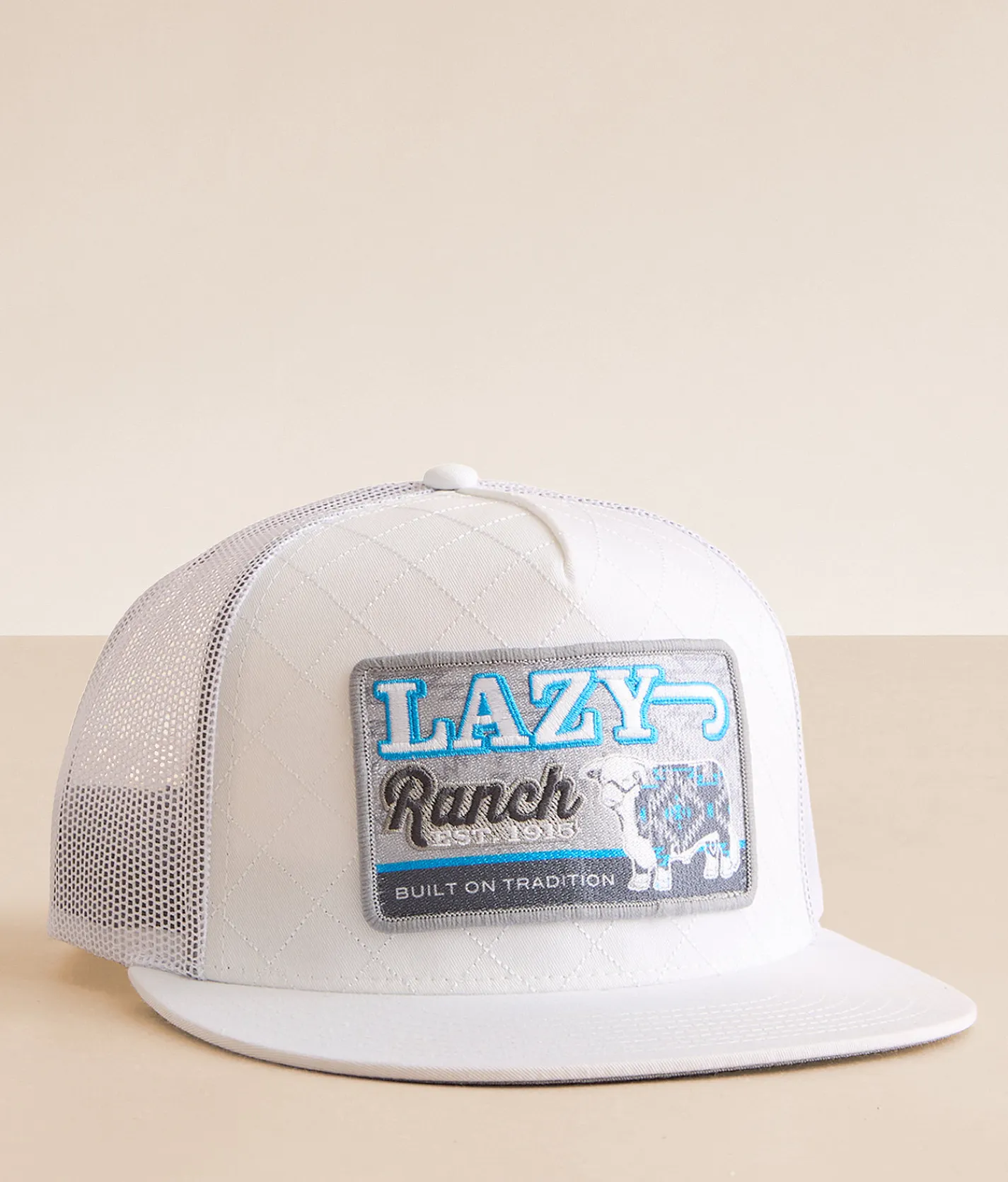 Accessories | Lazy J Ranch Wear Jugged Head Trucker Hat White
