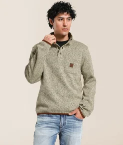 Kimes Ranch Julian Henley Pullover Natural New