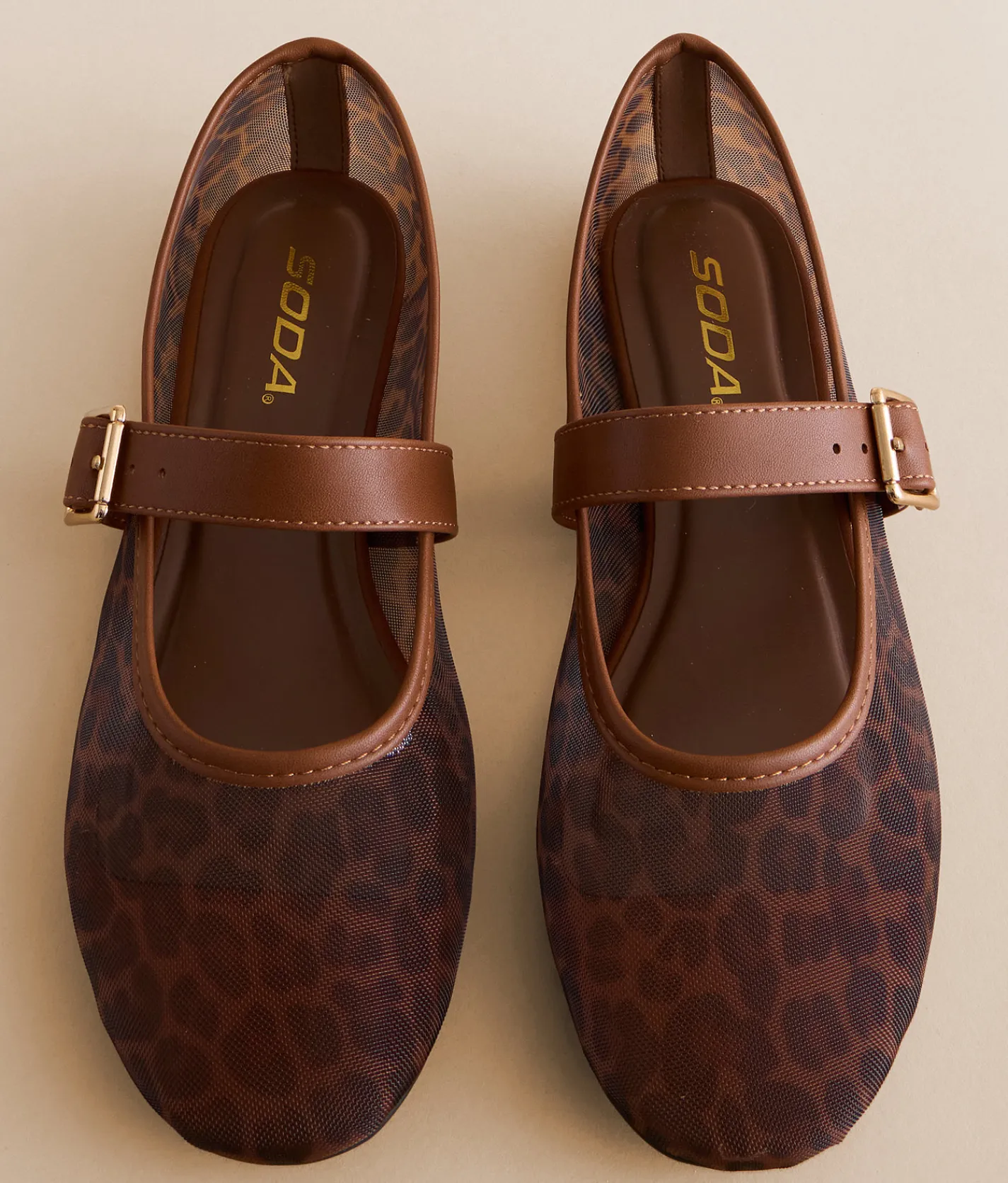 Shoes | Soda Jumbo Mesh Shoe Leopard