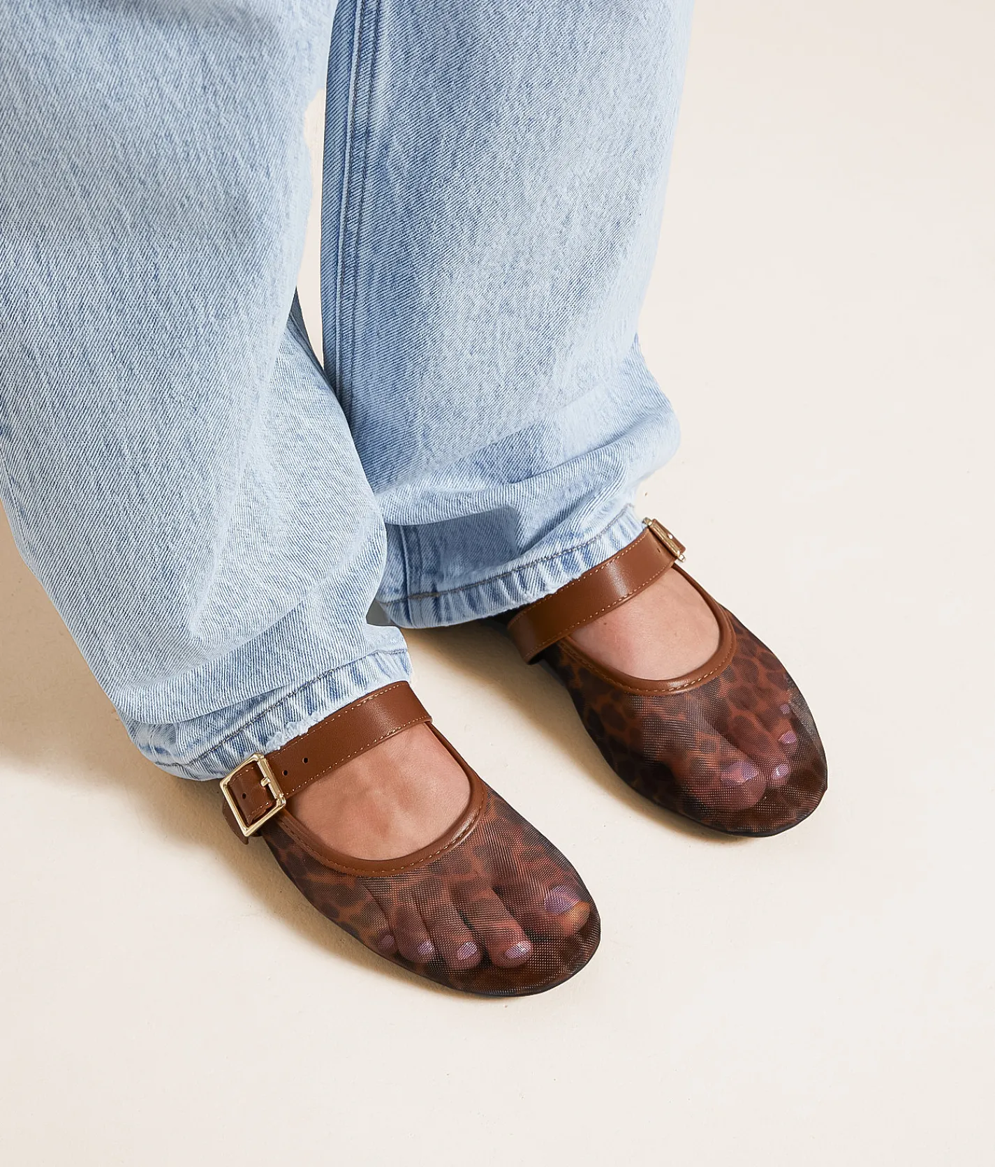 Shoes | Soda Jumbo Mesh Shoe Leopard