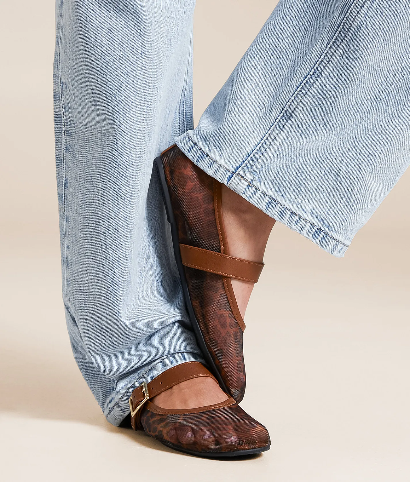Shoes | Soda Jumbo Mesh Shoe Leopard