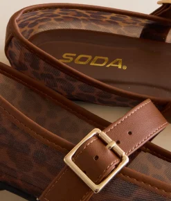 Shoes | Soda Jumbo Mesh Shoe Leopard