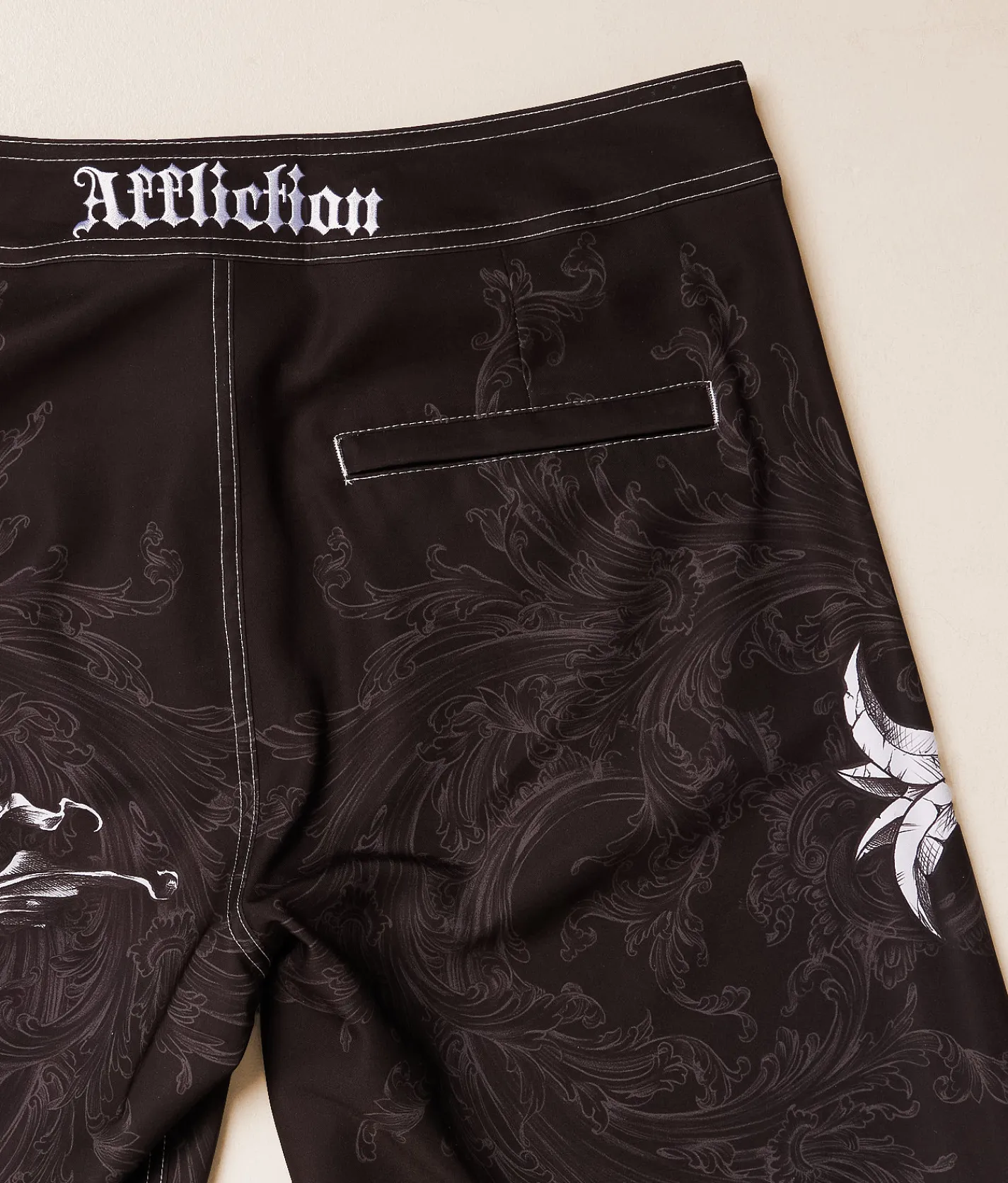 Affliction Jump Stretch Boardshort Black Sale