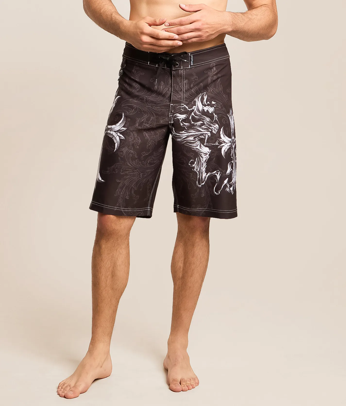 Affliction Jump Stretch Boardshort Black Sale